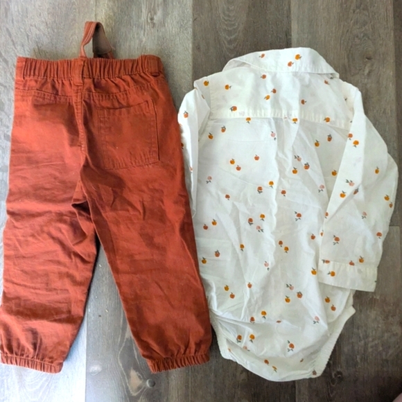 Carter's Boy Thanksgiving Clothing Set - Size 24M - Picture 2 of 5